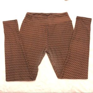 Delicate Wheat 🌾 Pattern Leggings